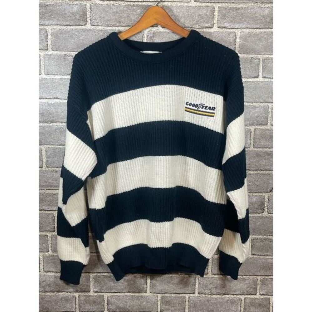 Vintage Good Year  Tires Acrylic Swingster Sweater Mens Size XL USA